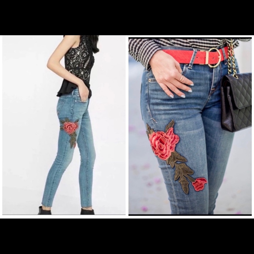 EXPRESS JEANS, embroidered Jeans